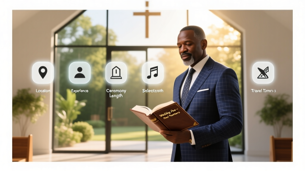 Preacher Wedding Fee: Real 2026 Costs & What Affects It