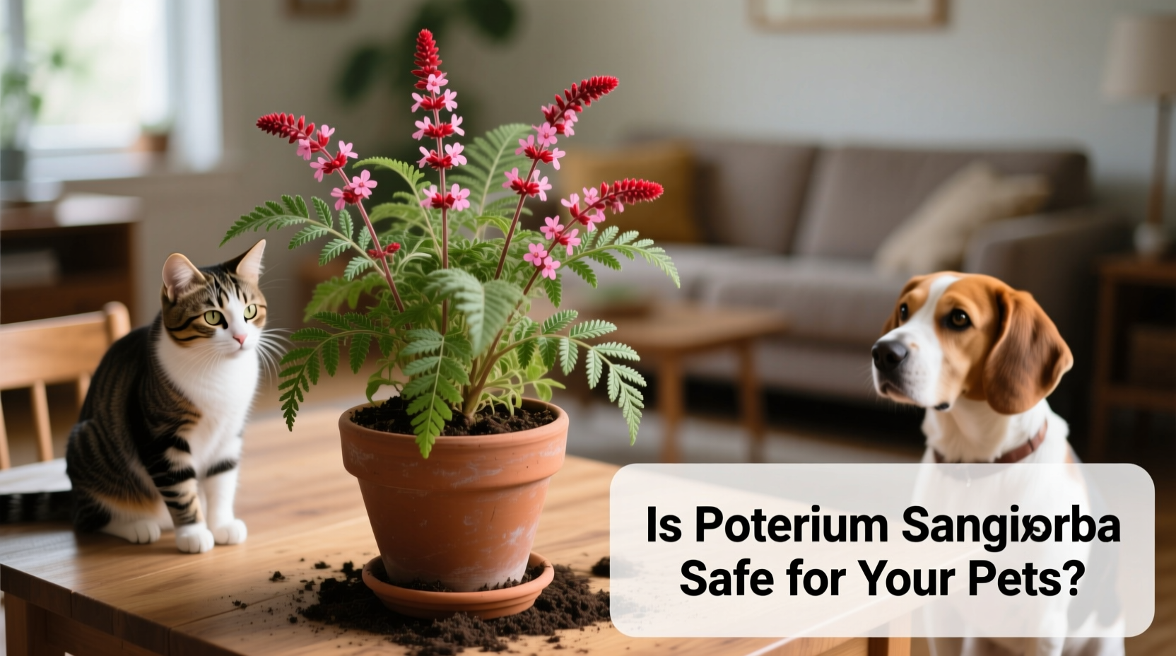Is Poterium Sanguisorba Safe for Your Pets?