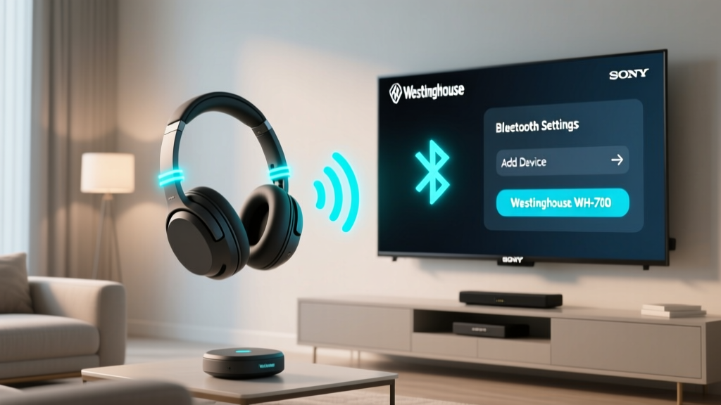 Westinghouse Headphones on Sony TV: Fix Bluetooth Pairing