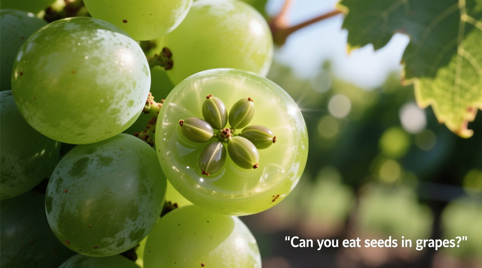 Can You Eat Seeds in Grapes? Complete Safety Guide