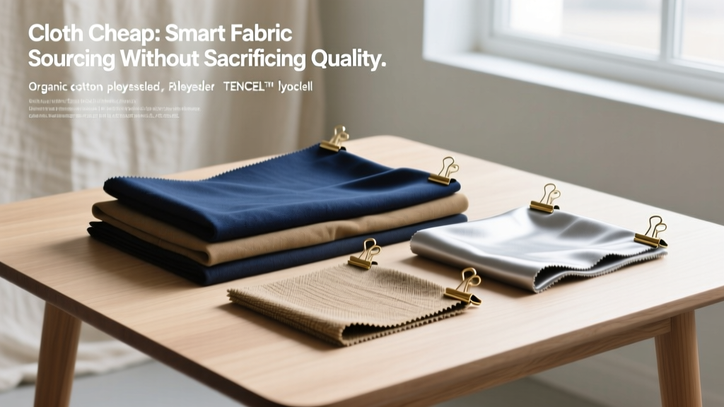 Cloth Cheap: Smart Fabric Sourcing Without Sacrificing Quality