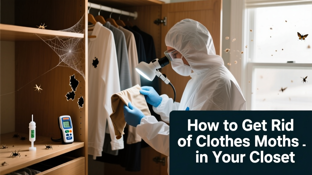 How to Get Rid of Clothes Moths in Your Closet