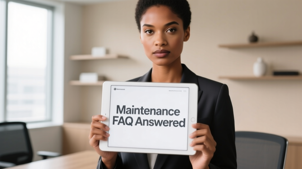 Maintenance FAQ Answered: Real-World Answers from 12 Years of Field Experience