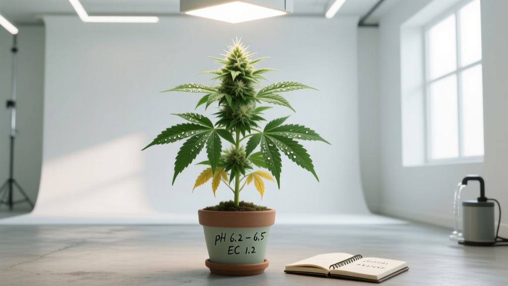 How to Grow 1 Marijuana Plant Indoors Dropping Leaves