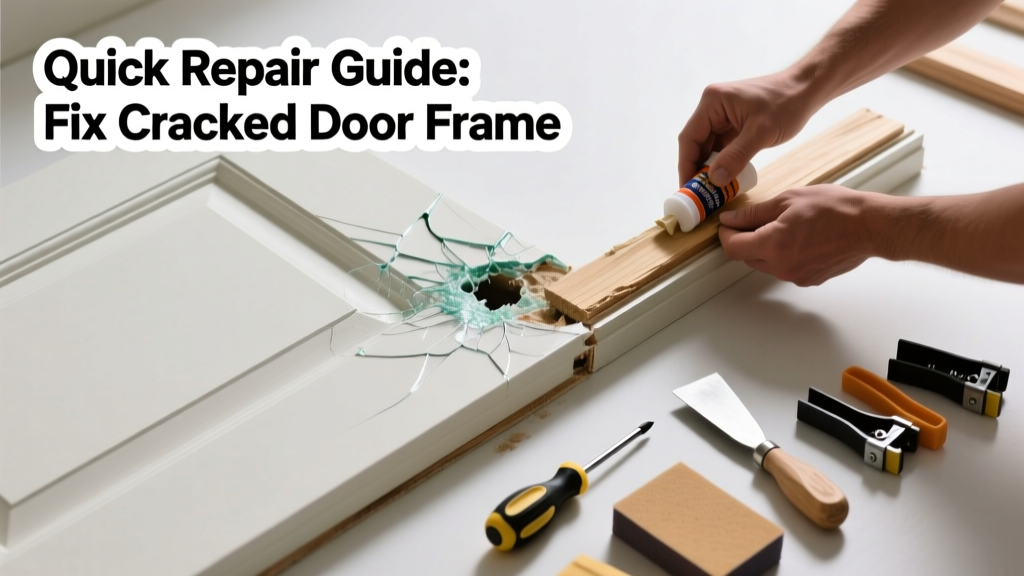 Fixing a Cracked Kitchen Door Frame: Quick Repair Guide