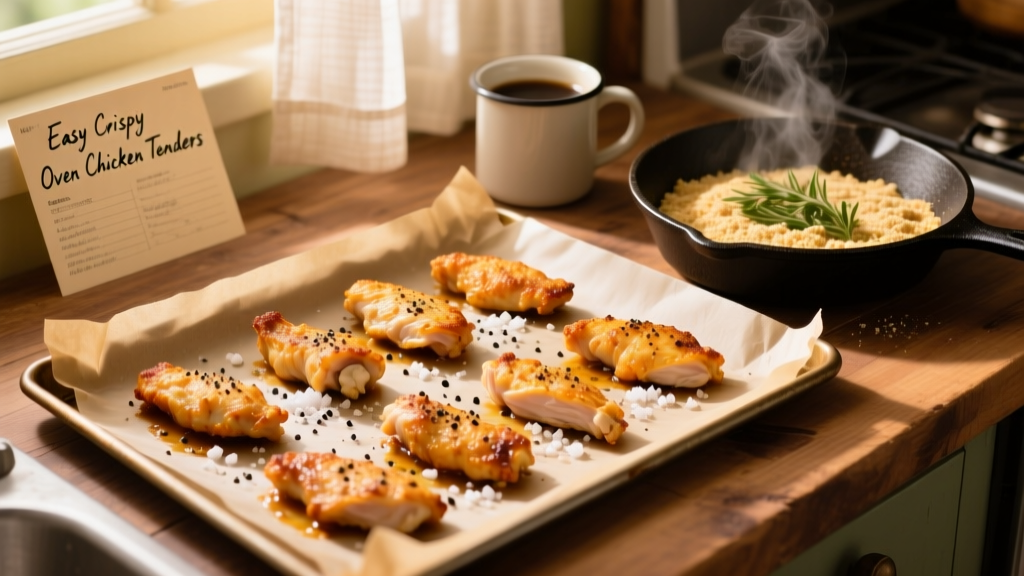 How to Air Fry Chicken Tenders in an Oven (Easy & Crispy!)
