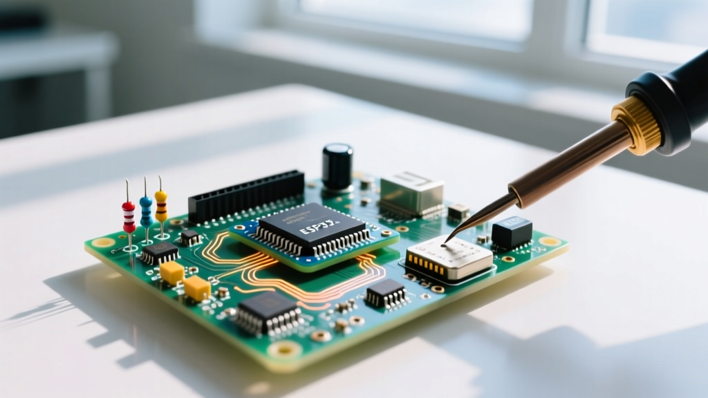 How Electronic Components on a PCB Connect and Function