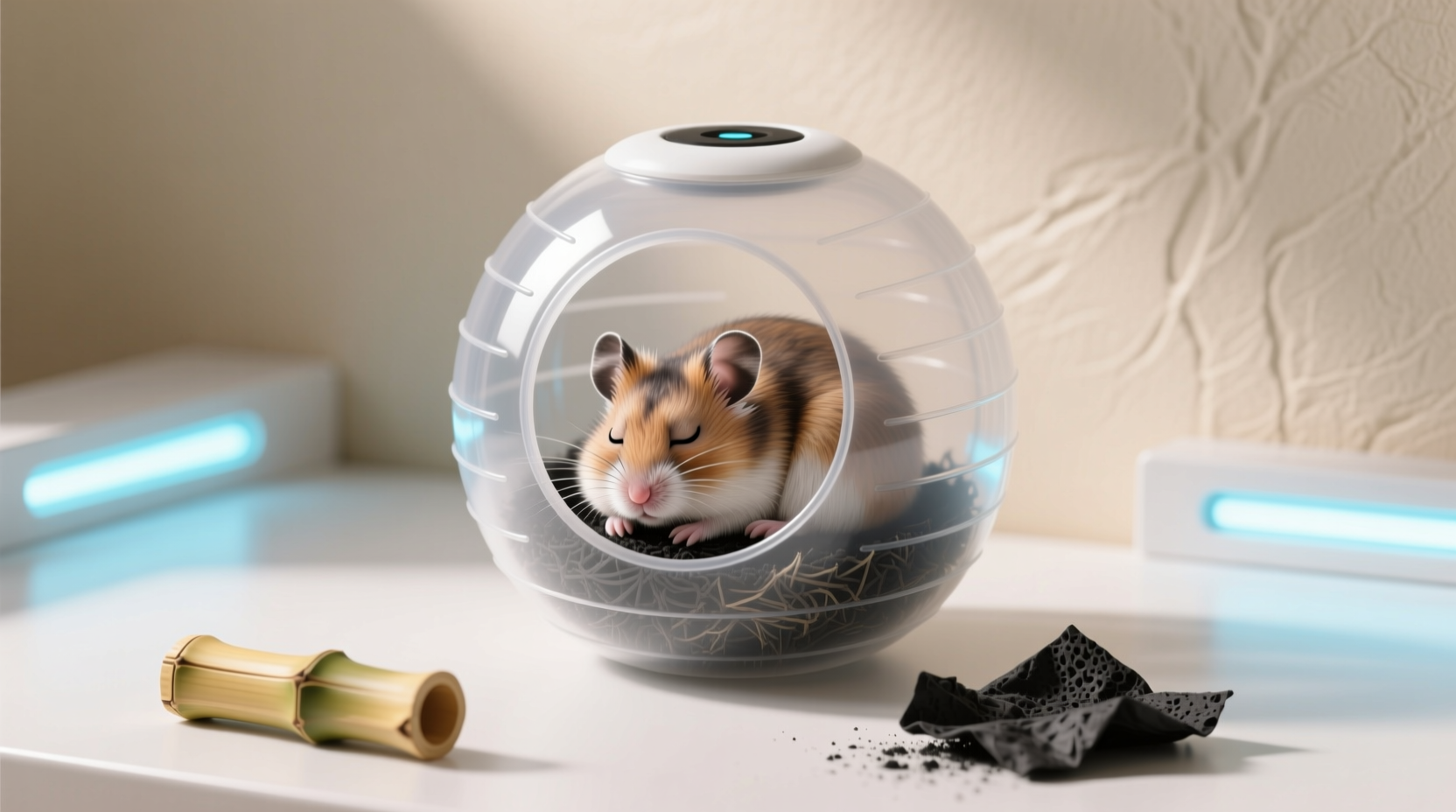 eco friendly hamster ball sanitization