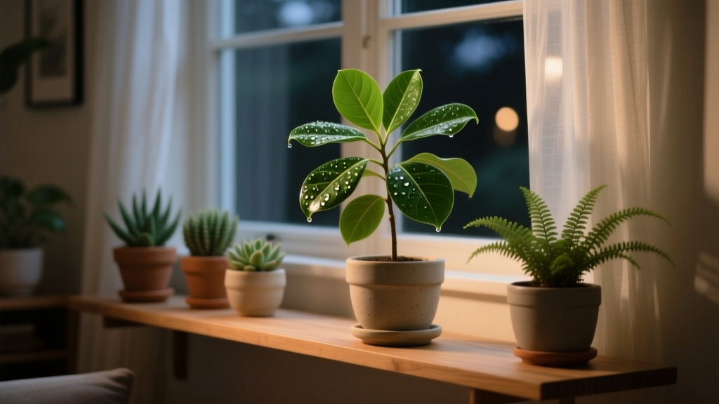 Is It Ok To Water Indoor Plants At Night In Low Light (2026)