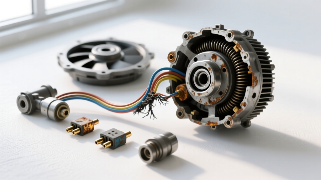 5.9 Cummins Fan Clutch Wiring Harness & Internal Wear Signs