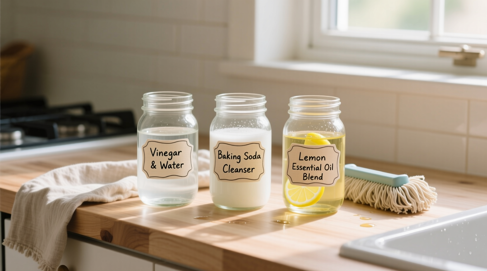 easy homemade mopping solutions