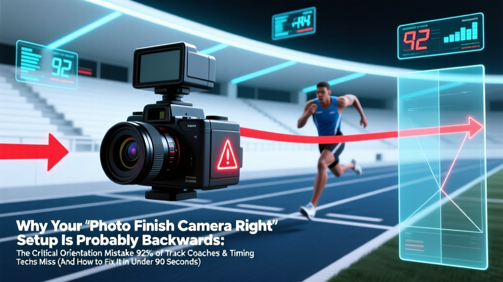 Why Your 'Photo Finish Camera Right' Setup Is Probably Backwards: The Critical Orientation Mistake 92% of Track Coaches & Timing Techs Miss (And How to Fix It in Under 90 Seconds)