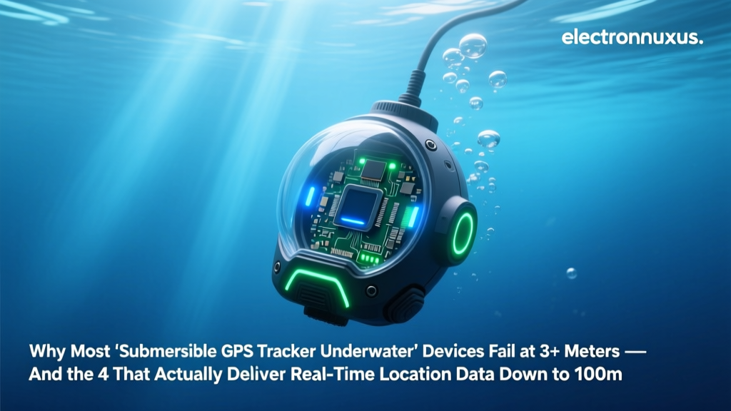 Why Most 'Submersible GPS Tracker Underwater' Devices Fail at 3+ Meters — And the 4 That Actually Deliver Real-Time Location Data Down to 100m