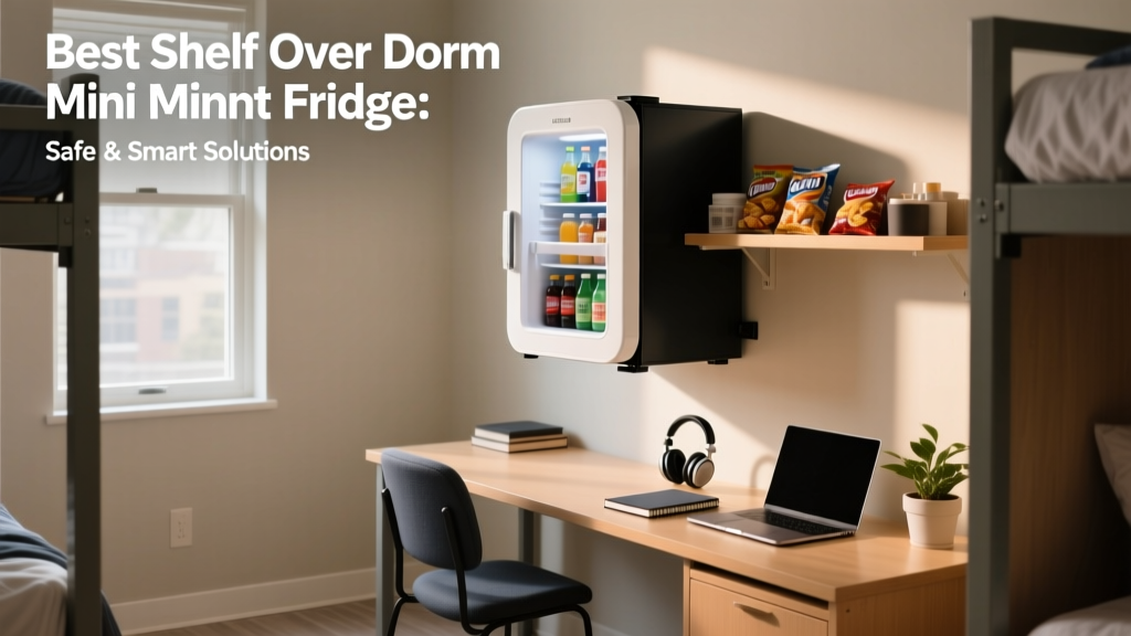 Best Shelf Over Dorm Mini Fridge: Safe & Smart Solutions