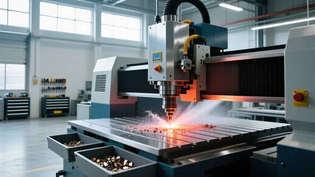 Using a Thermal CNC Machine Photo to Audit Chip Management