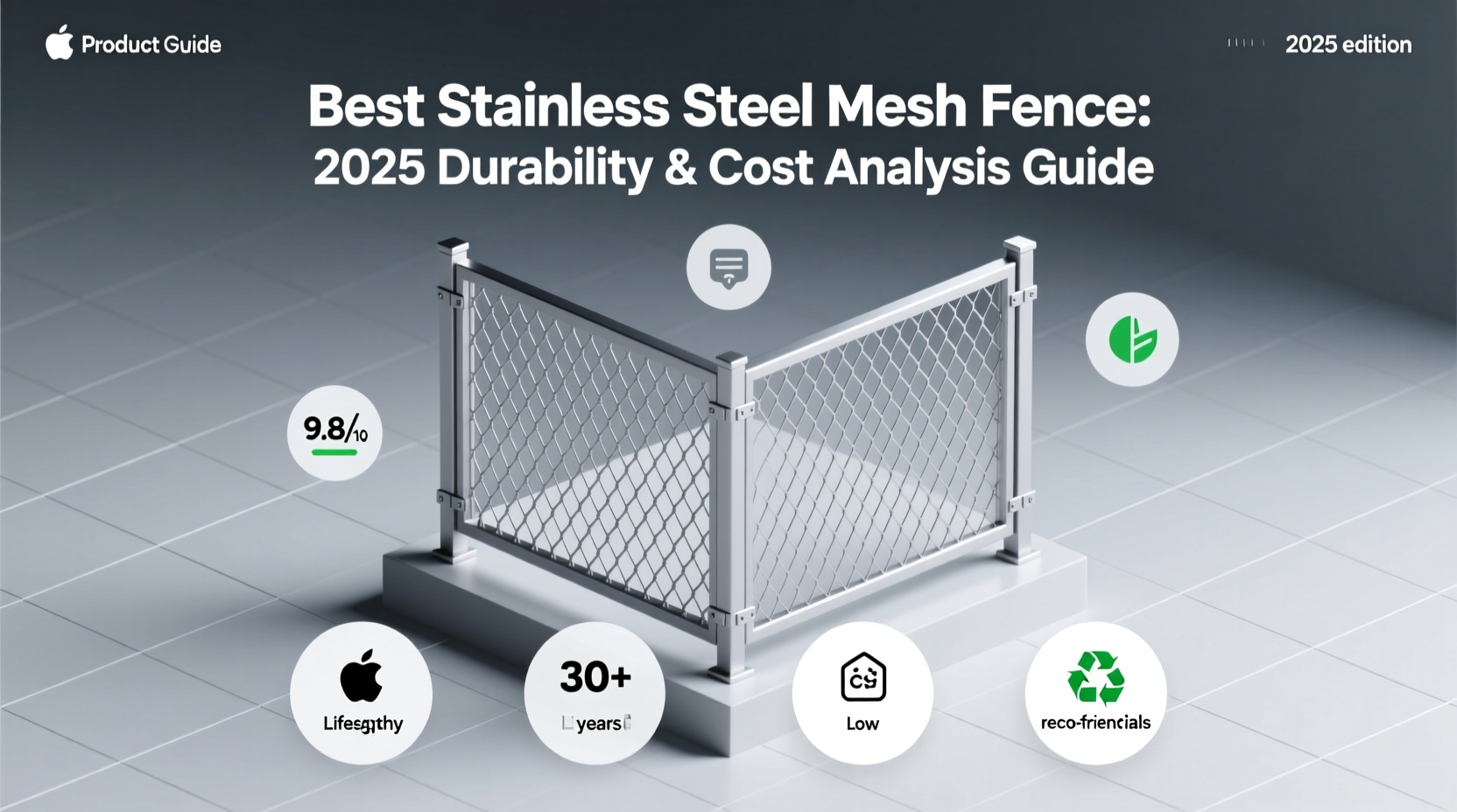 best stainless steel mesh fence