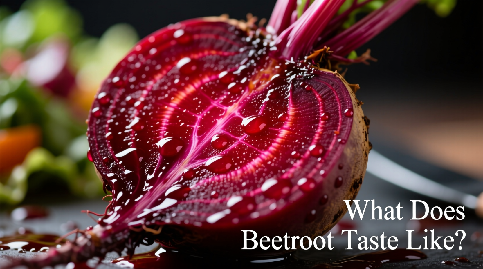 what does beetroot taste like