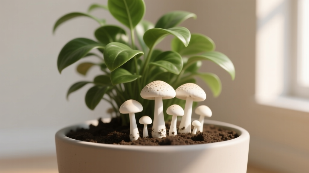 Mushrooms in Indoor Plants: What They Mean for Soil Health