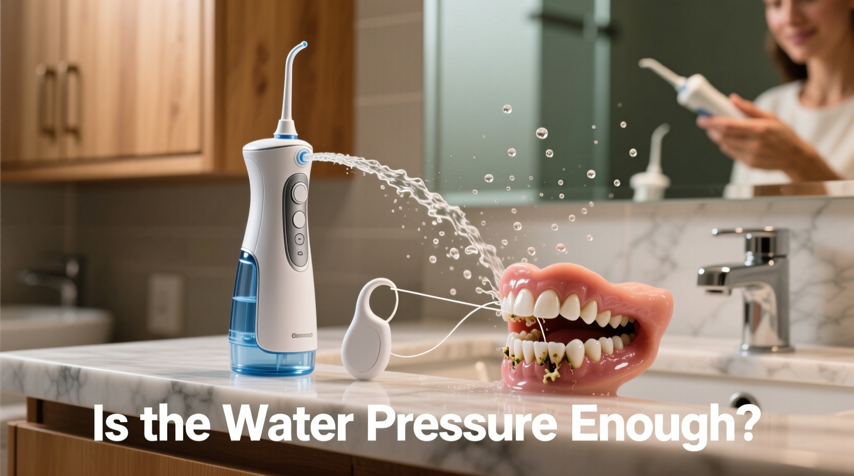 cordless water flosser vs string floss is the water pressure enough