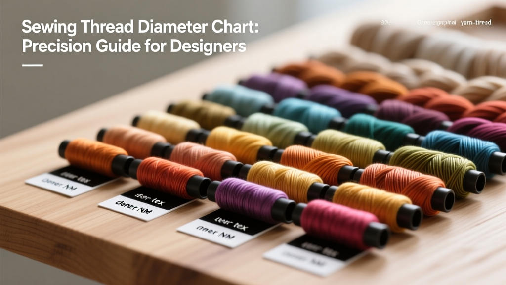 Sewing Thread Diameter Chart: Precision Guide for Designers