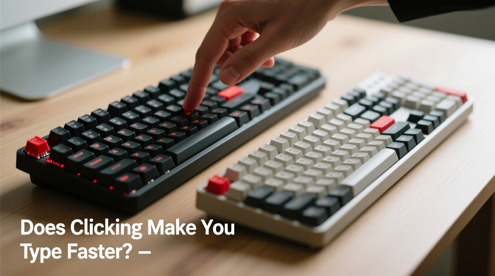 mechanical keyboard vs membrane switches does clicking really make you type faster