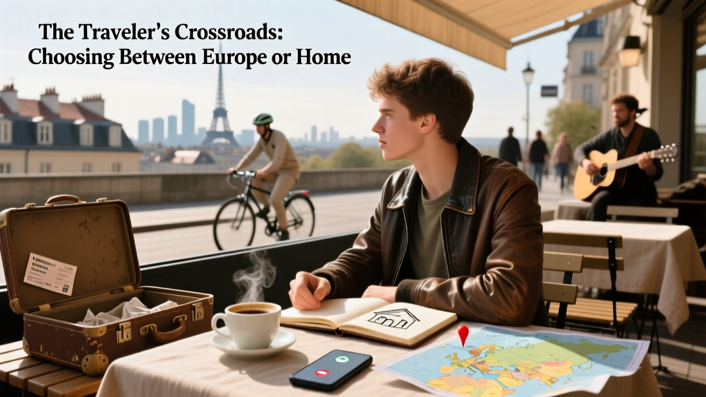 The Traveler's Crossroads: Choosing Between Europe and Home