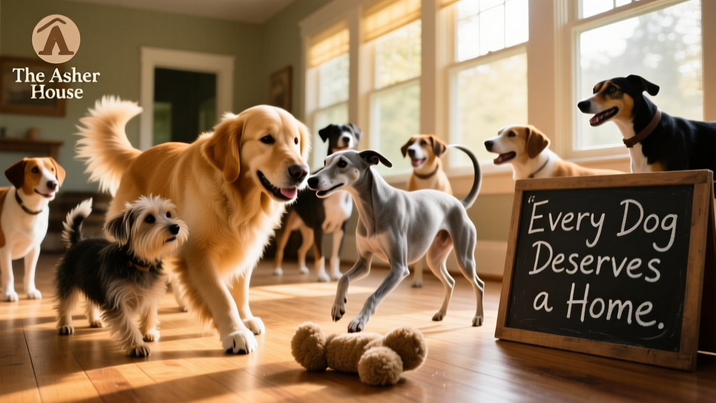 The Asher House will help get more dogs rescued and adopted. Photo By: Luke Barton (@woofadventures1).