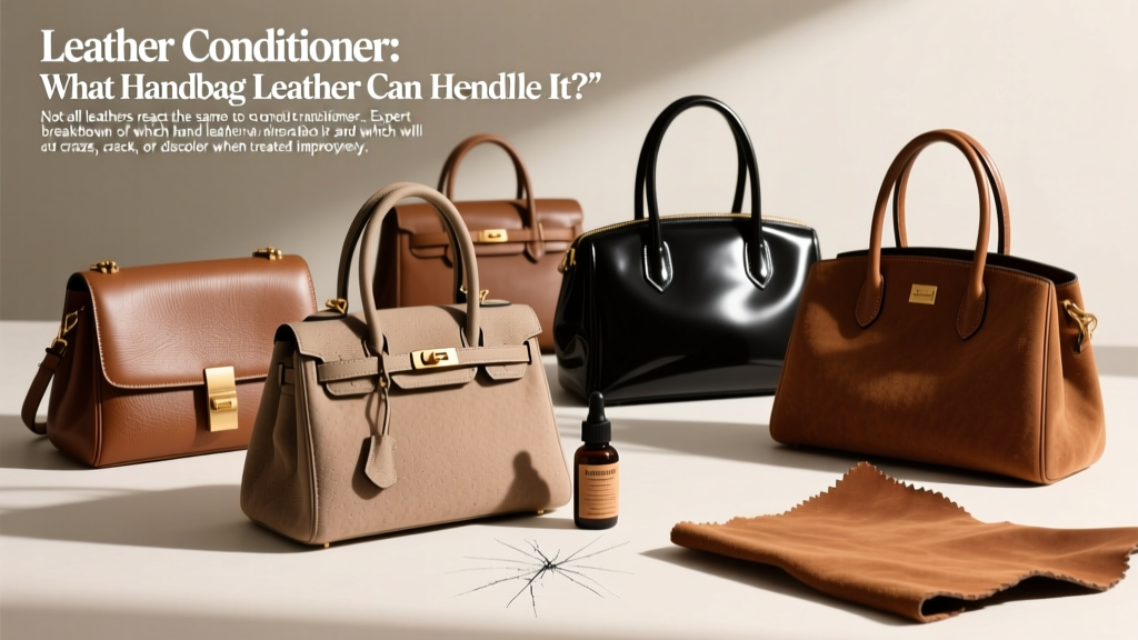 Leather Conditioner: What Handbag Leather Can Handle It?