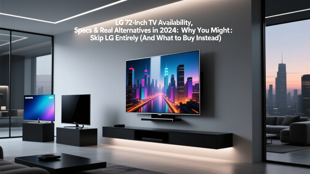 LG 72-Inch TV Availability, Specs & Real Alternatives in 2024: Why You Might Skip LG Entirely (And What to Buy Instead)