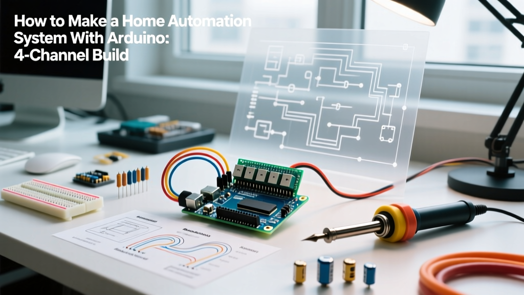 How to Make a Home Automation System With Arduino: 4-Channel Build