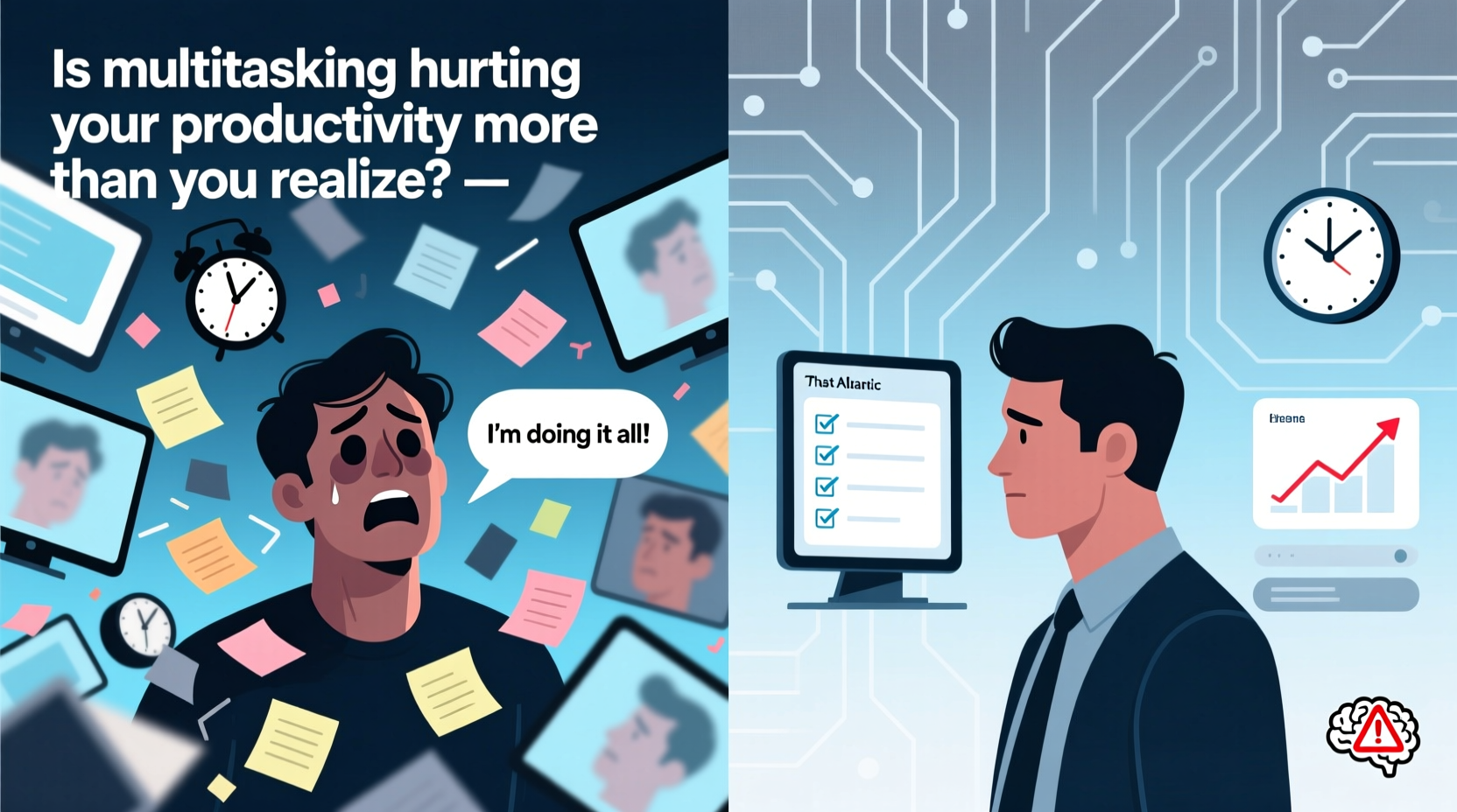 is multitasking hurting your productivity more than you realize