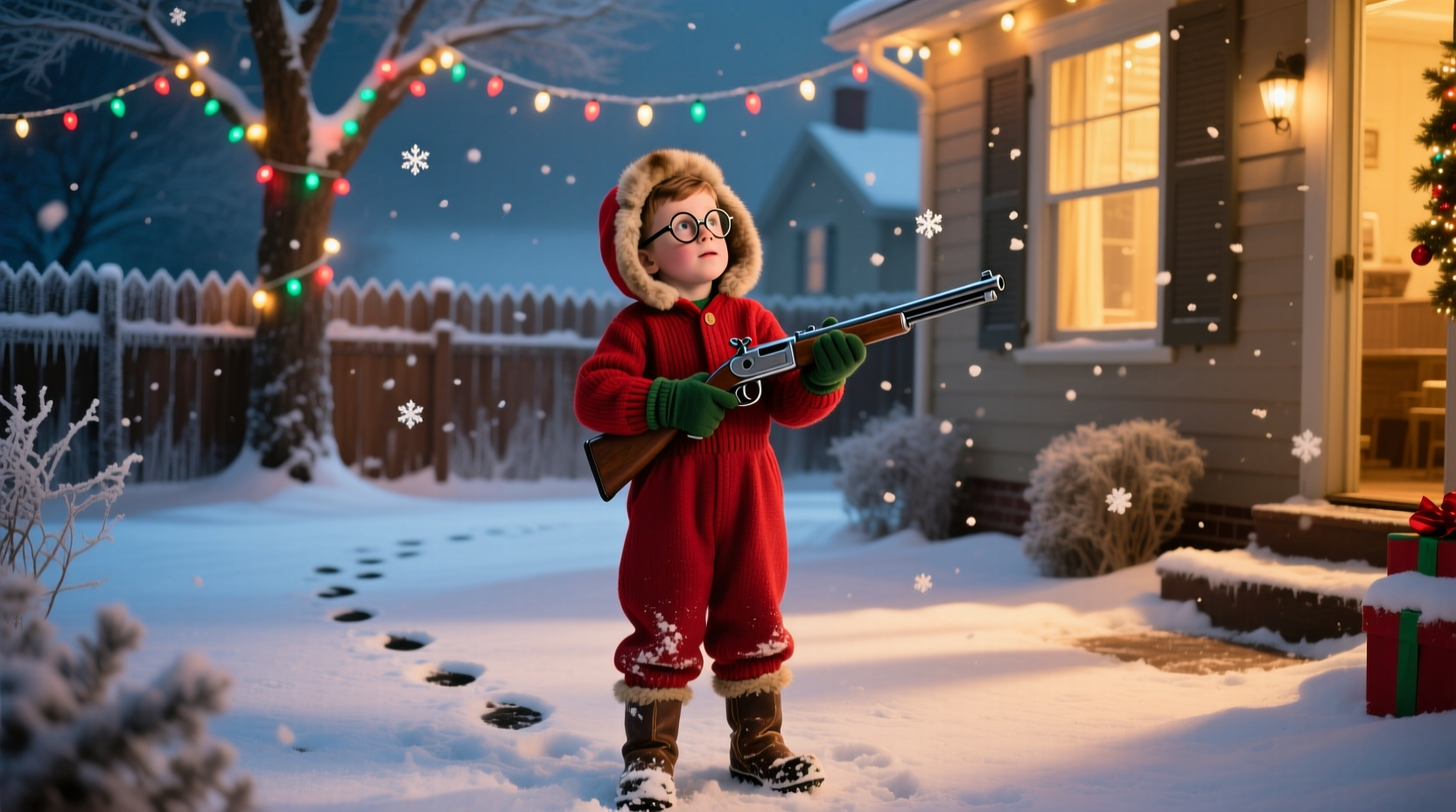 how old is ralphie from christmas story