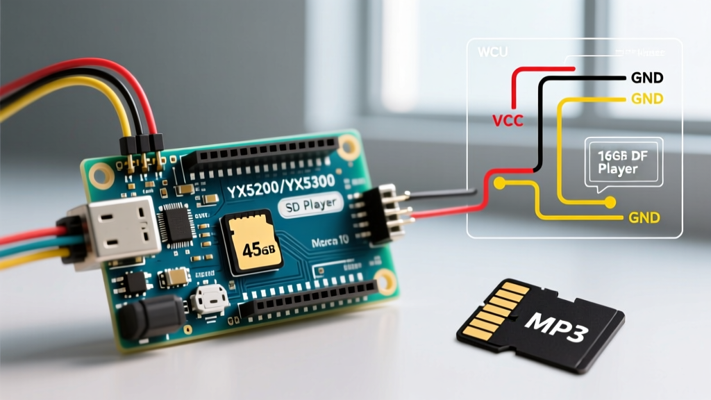 Arduino DF Player Compatibility Guide: Chips, SD Cards & Wiring