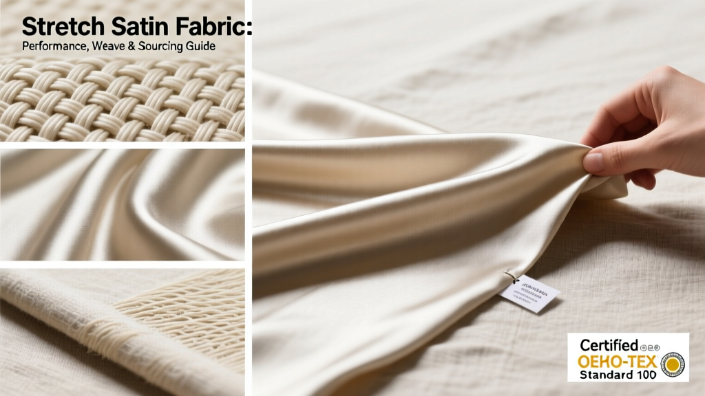 Stretch Satin Fabric: Performance, Weave & Sourcing Guide