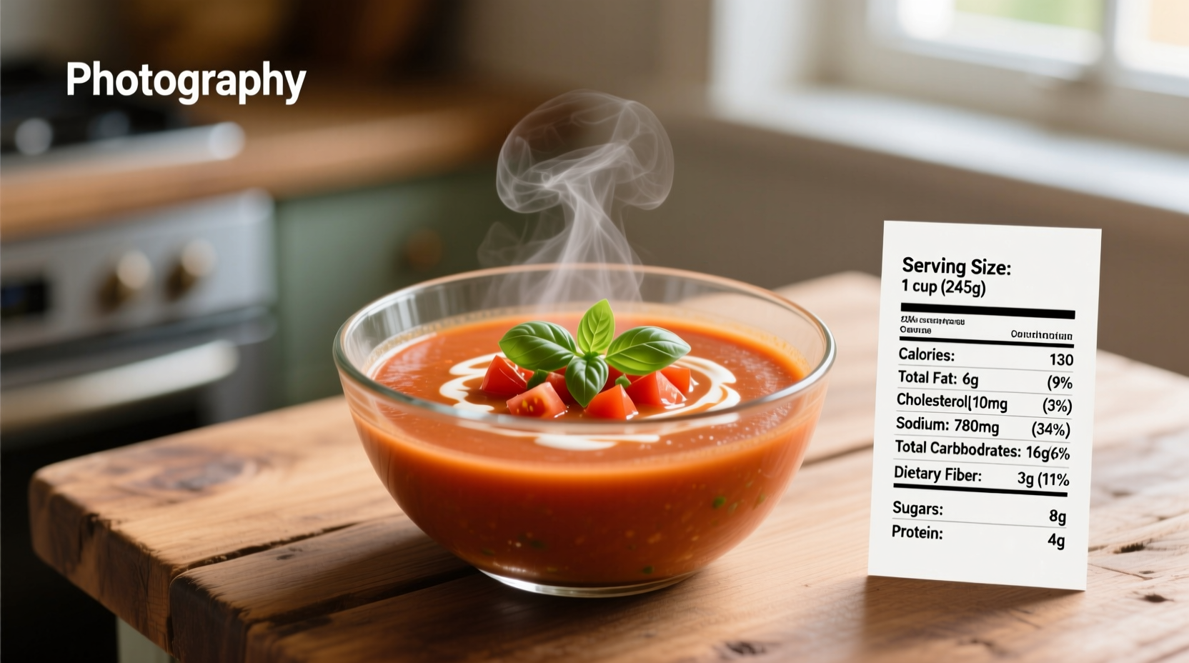 Tomato Basil Soup Nutrition Facts: Complete Breakdown