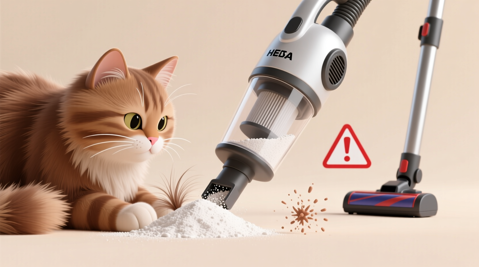 is diatomaceous earth safe for vacuuming pet hair