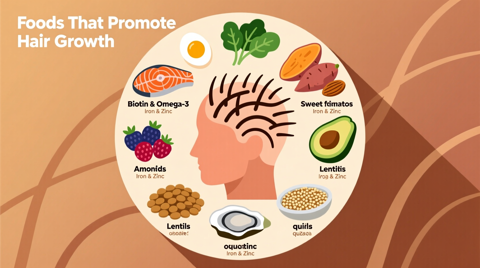 what foods to eat to make hair grow
