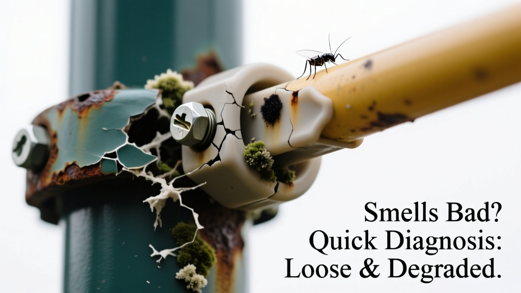 Playground Equipment Loose & Smells Bad: Quick Diagnosis