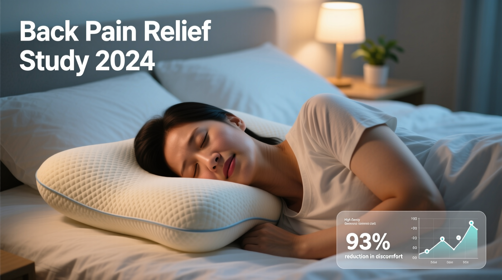 are memory foam pillows good for side sleepers back pain study