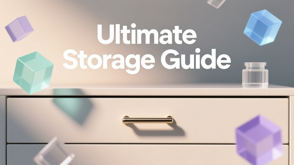Living Room Storage: Smart & Sustainable