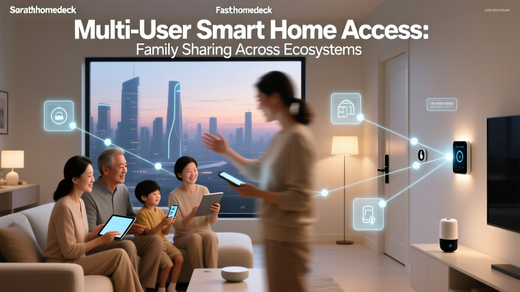 Multi-User Smart Home Access: Family Sharing Across Ecosystems