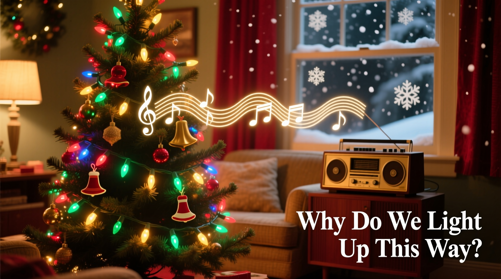 why are certain christmas songs played more with specific light patterns