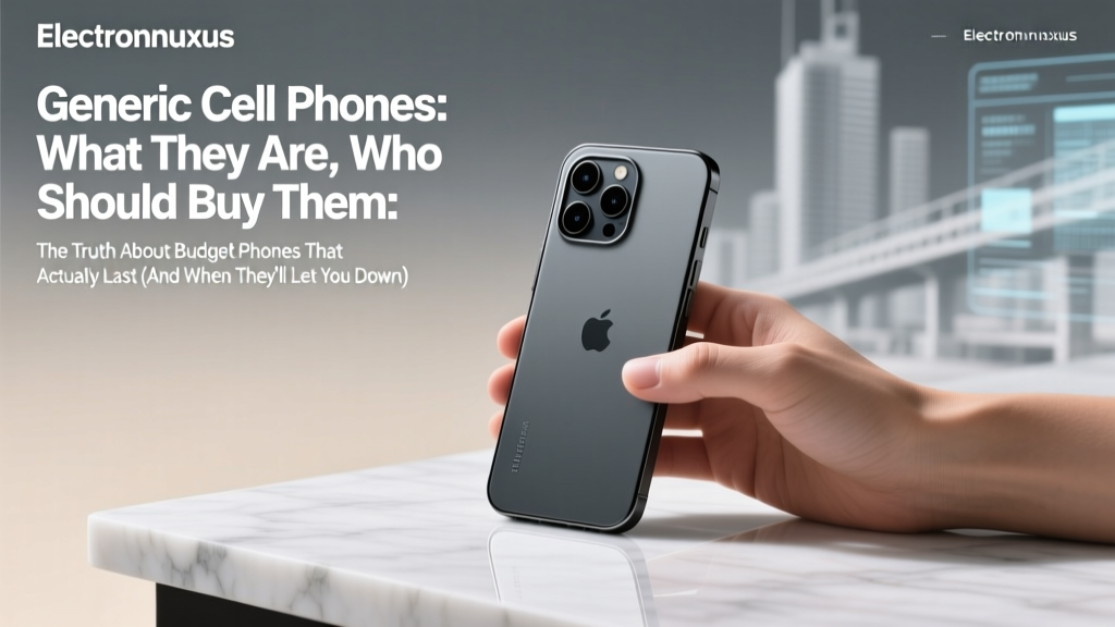 Generic Cell Phones What They Are Who Should Buy Them: The Truth About Budget Phones That Actually Last (And When They’ll Let You Down)