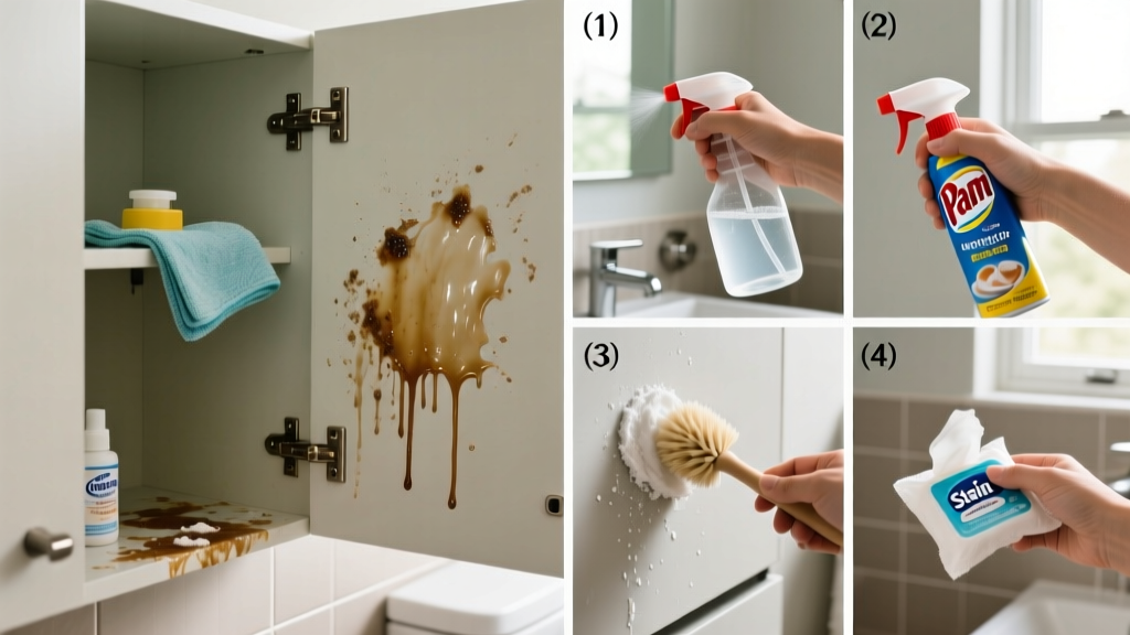 Tested: How to Get Cooking Spray Out of Medicine Cabinet