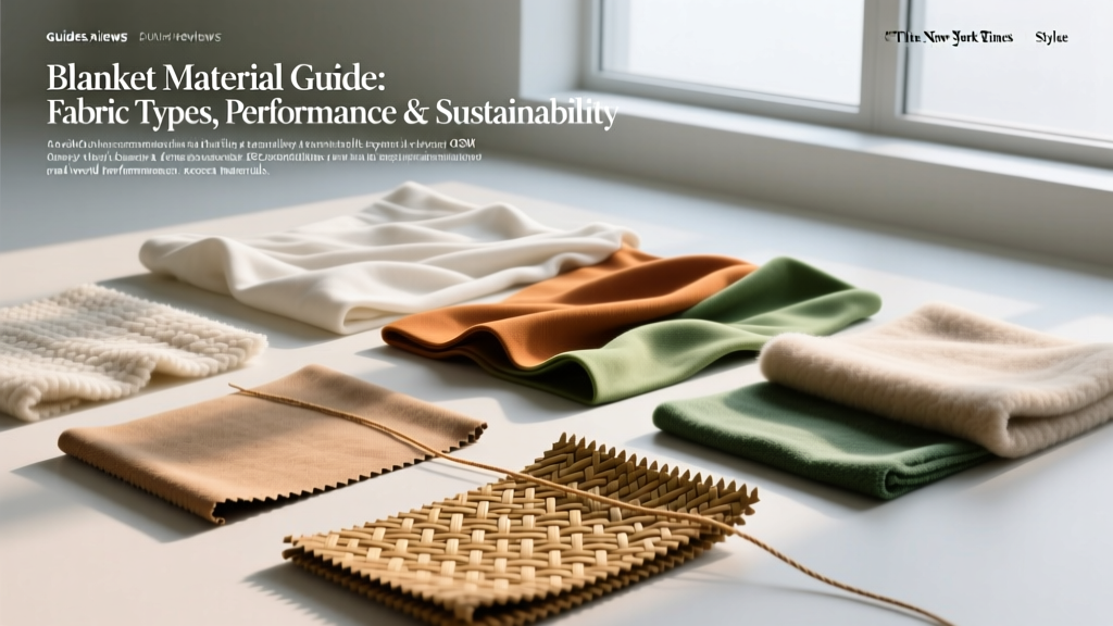 Blanket Material Guide: Fabric Types, Performance & Sustainability