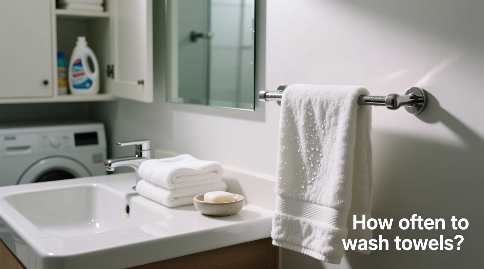how often to wash towels