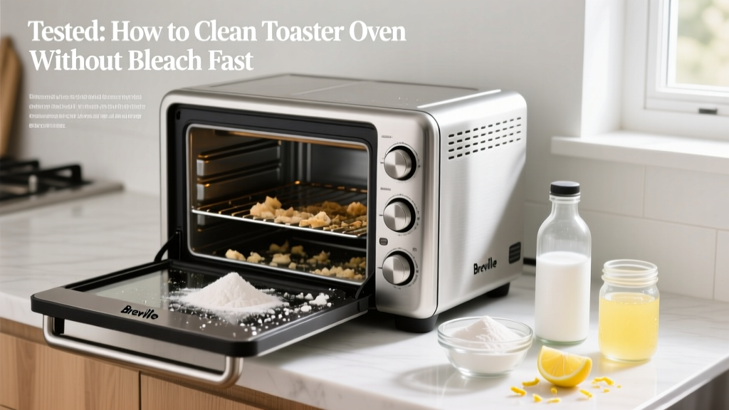 Tested: How to Clean Toaster Oven Without Bleach Fast