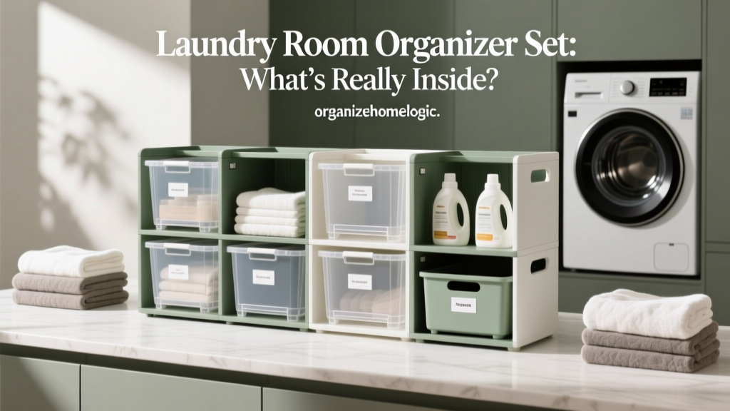 Laundry Room Organizer Set: What’s Really Inside?