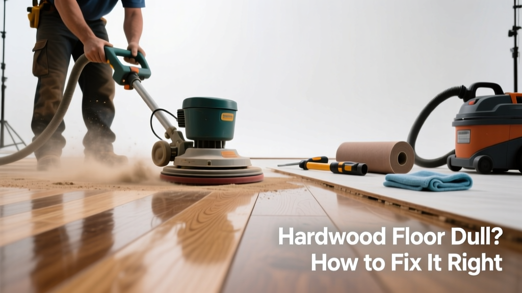 Hardwood Floor Dull? How to Fix It Right