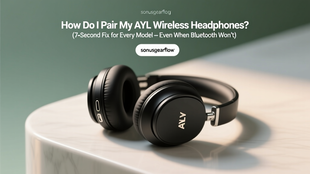 How to Pair AYL Wireless Headphones (2026)
